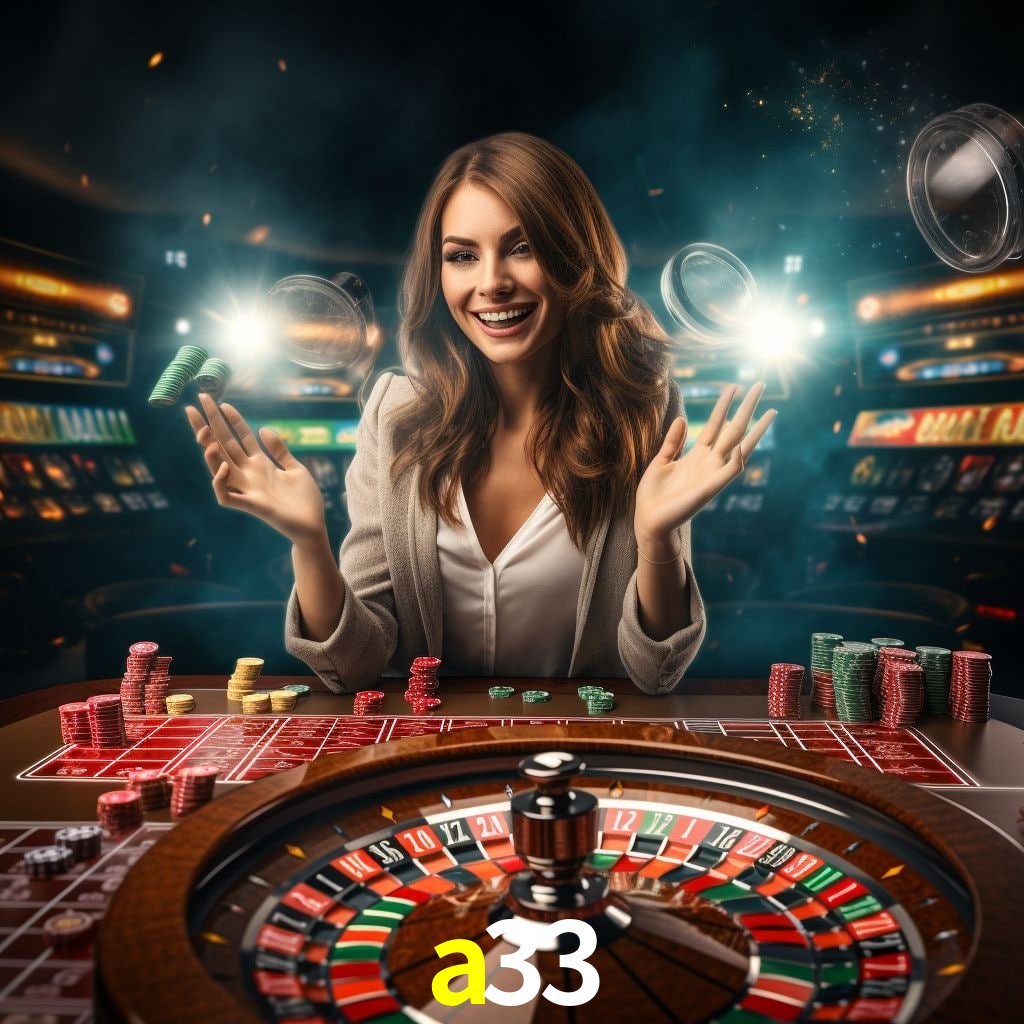 Sinta a adrenalina dos jogos de cassino com a33